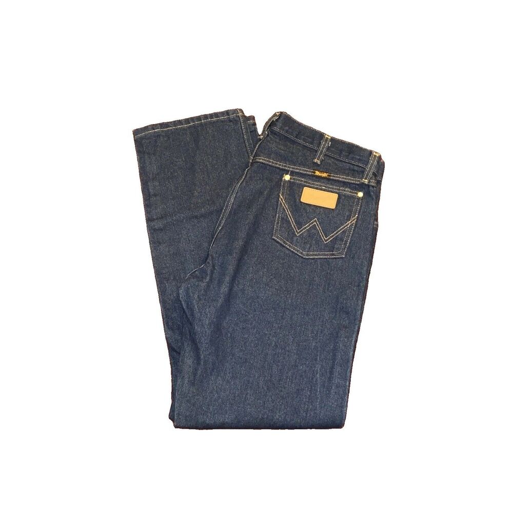 Vintage Y2K Wrangler Jeans Cowboy Cut Denim Pants Men’s 36x32